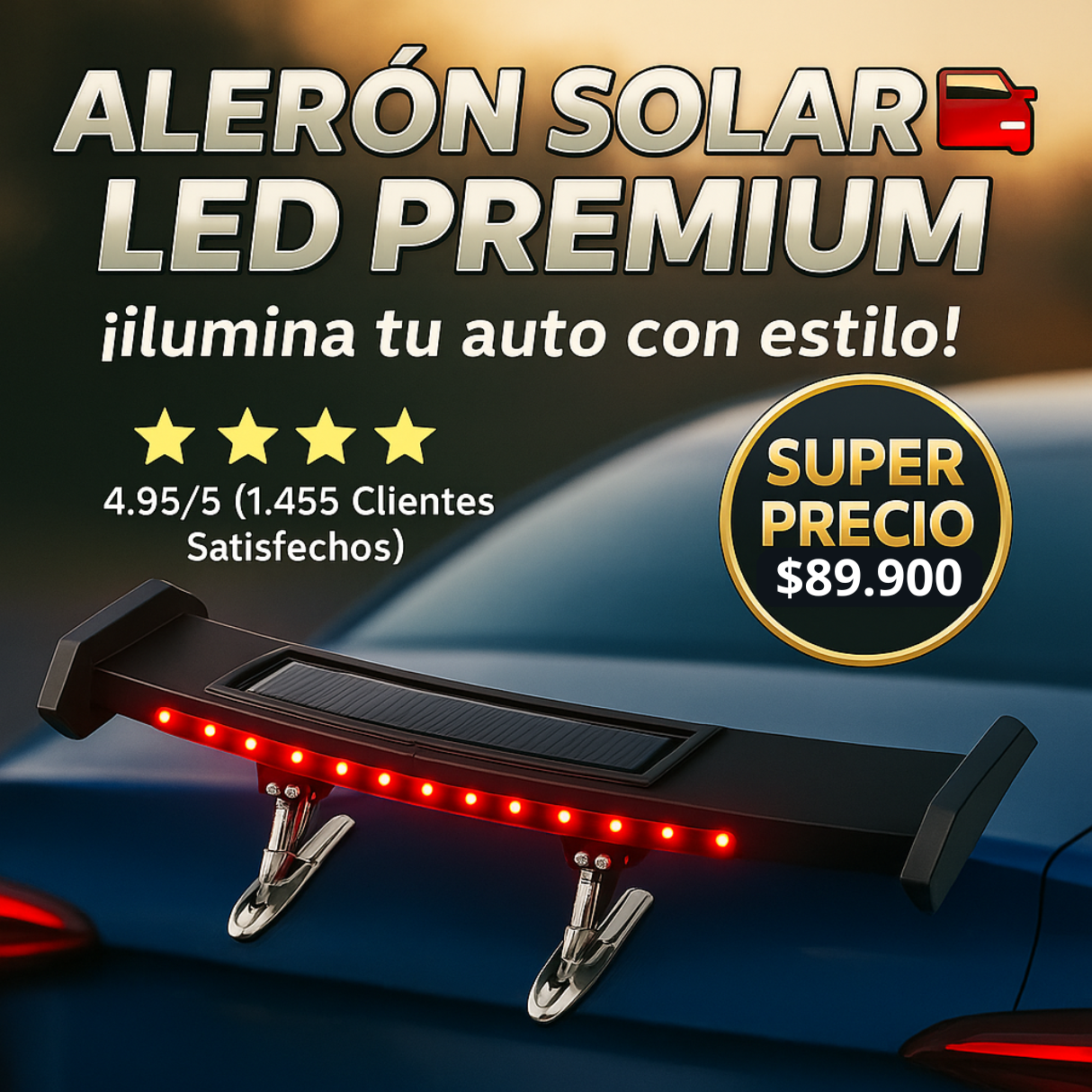 TurboWing⭐⭐⭐⭐⭐⭐Solar Led